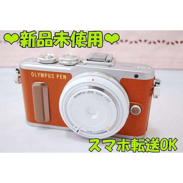 ❤新品❤Olympus PEN E-PL8 レンズキット★人気のブラウン★