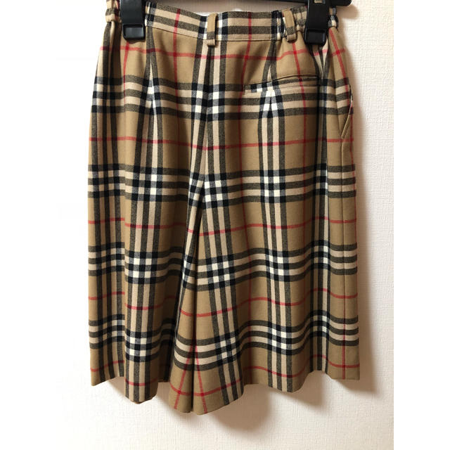 BURBERRY(バーバリー)のバーバリー キュロットスカート  チェック 新品未使用 レディースのパンツ(キュロット)の商品写真