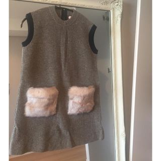 ジェイクルー(J.Crew)のJCrew♡キッズラインニットワンピ(ミニワンピース)