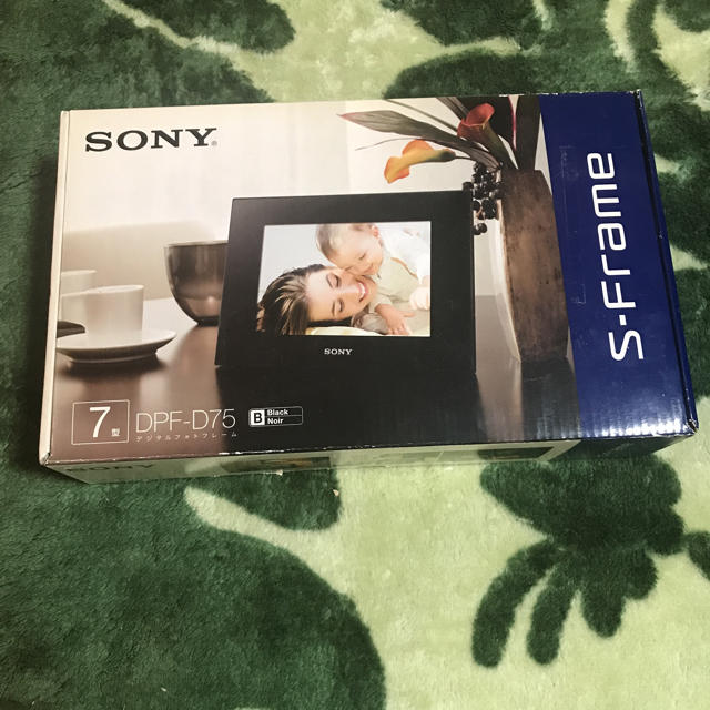 SONY(ソニー)のデジタルフォトフレームS-Frame 256MB DPF-D75/B インテリア/住まい/日用品のインテリア小物(フォトフレーム)の商品写真