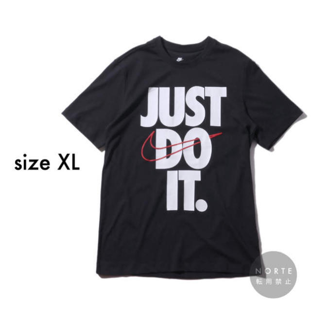 NIKE(ナイキ)の【新品】JUST DO IT ナイキ Tシャツ ブラック NIKE  メンズのトップス(Tシャツ/カットソー(半袖/袖なし))の商品写真