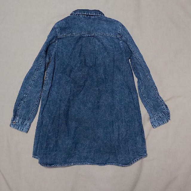 F.O.KIDS(エフオーキッズ)のリンゴ様専用☆美品[ブーミィルーミィ]130cm/デニムシャツ/ワンピース キッズ/ベビー/マタニティのキッズ服女の子用(90cm~)(ワンピース)の商品写真