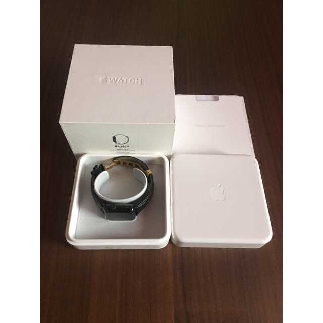 apple watch Series2 38mm スペースブラックステンレス