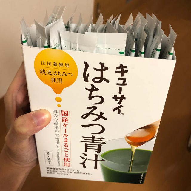 山田養蜂場(ヤマダヨウホウジョウ)のはちみつ青汁 食品/飲料/酒の健康食品(青汁/ケール加工食品)の商品写真