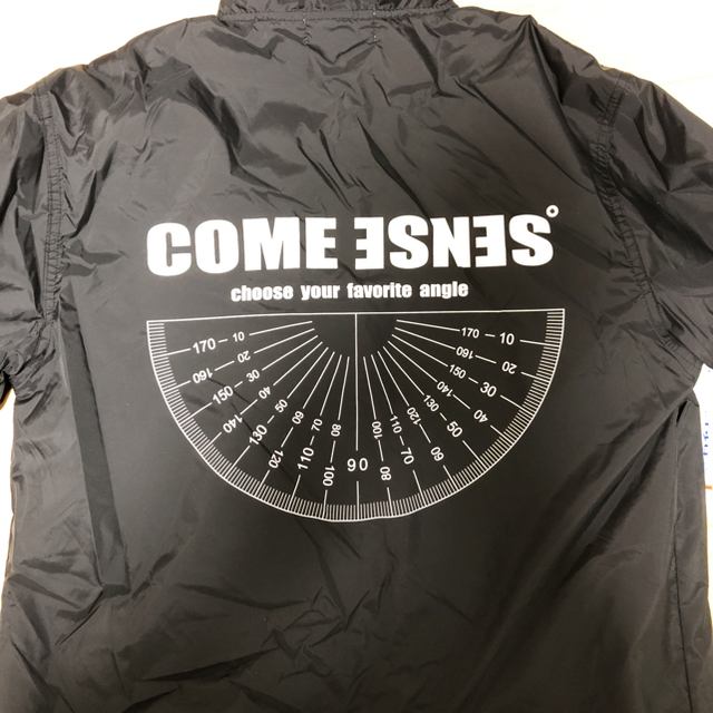 COME SENSE back logo coach jacket 2