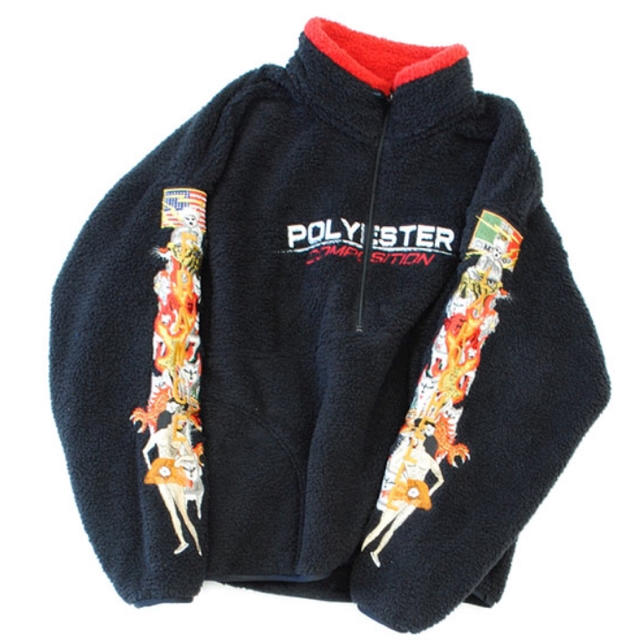 Doublet ダブレット FLEECE HALF-ZIP PULL OVER