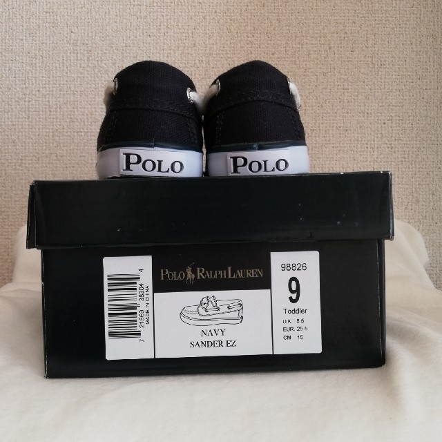 POLO RALPH LAUREN(ポロラルフローレン)のラルフローレン 15cm スニーカー キッズ/ベビー/マタニティのキッズ靴/シューズ(15cm~)(スニーカー)の商品写真