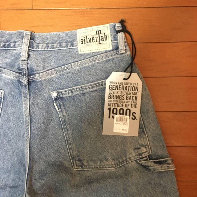 Levi's(リーバイス)の希少 silver tab W30 L30 リーバイス LEVI'S LEVIS レディースのパンツ(デニム/ジーンズ)の商品写真