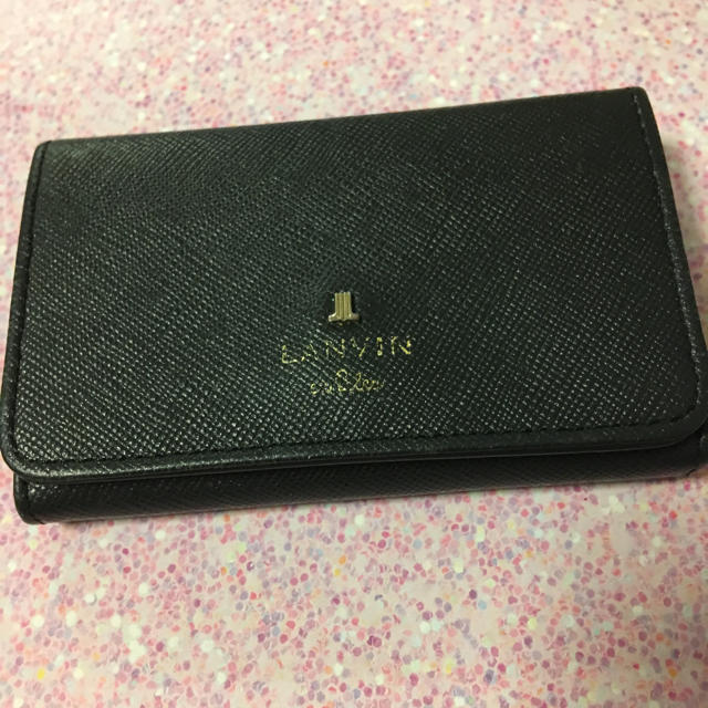 LANVIN(ランバン)のLANVIN  名刺入れ  ブラック レディースのファッション小物(名刺入れ/定期入れ)の商品写真