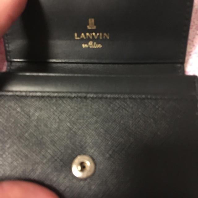 LANVIN(ランバン)のLANVIN  名刺入れ  ブラック レディースのファッション小物(名刺入れ/定期入れ)の商品写真