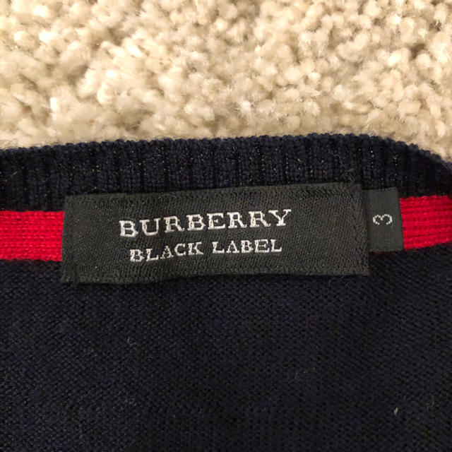 BURBERRY BLACK LABEL(バーバリーブラックレーベル)のバーバリーブラックレーベル メンズ ニット メンズのトップス(ニット/セーター)の商品写真