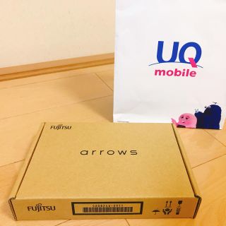 フジツウ(富士通)の【新品未使用】富士通 FUJITSU arrows M04 ブラック(スマートフォン本体)