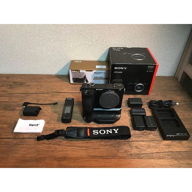 SONY - sony a6500 呼びバッテリーとグリップ付き