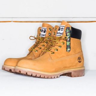 アベイシングエイプ(A BATHING APE)のTIMBERLAND×UNDEFEATED×BAPE BOOTS(ブーツ)