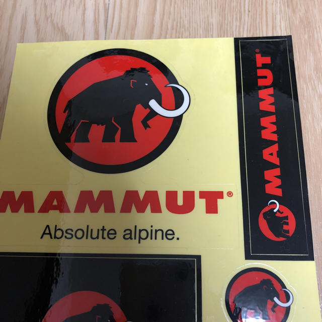 Mammut(マムート)のマムート ステッカー スポーツ/アウトドアのアウトドア(登山用品)の商品写真