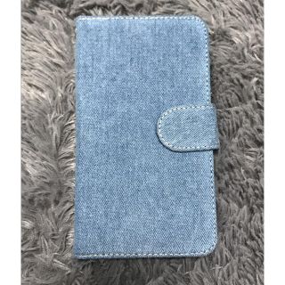 値下★新品□HUAWEI P20 lite□デニムスマホケース手帳型(モバイルケース/カバー)