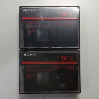 ソニー(SONY)のSONY DVM60　ソニー　デジタルビデオテープ　2本(ビデオカメラ)