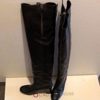 ロートレショーズ(L'AUTRE CHOSE)の【美品】L’AUTRE CHOSE ニーハイ2WAYロングブーツ 37 1/2(ブーツ)