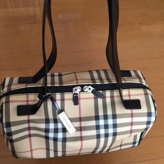 バーバリー(BURBERRY)のバーバリー チェック柄バッグ(ハンドバッグ)