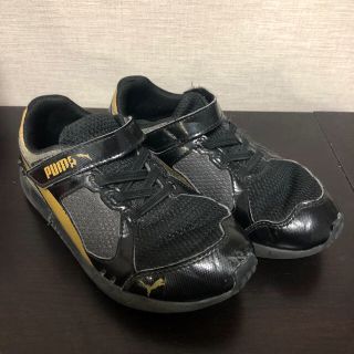 プーマ(PUMA)の値下げ！PUMA スニーカー 19cm 黒(スニーカー)