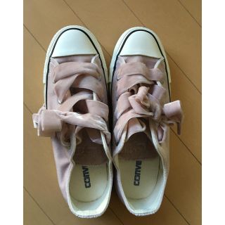 コンバース(CONVERSE)のコンバース ベロアピンク(スニーカー)