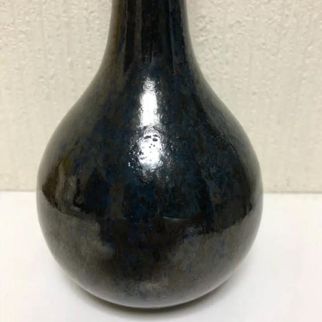 貴和皓山 花器 共箱 花瓶 曜変天目 貴和皓山 花器 共箱 花瓶 曜変天目