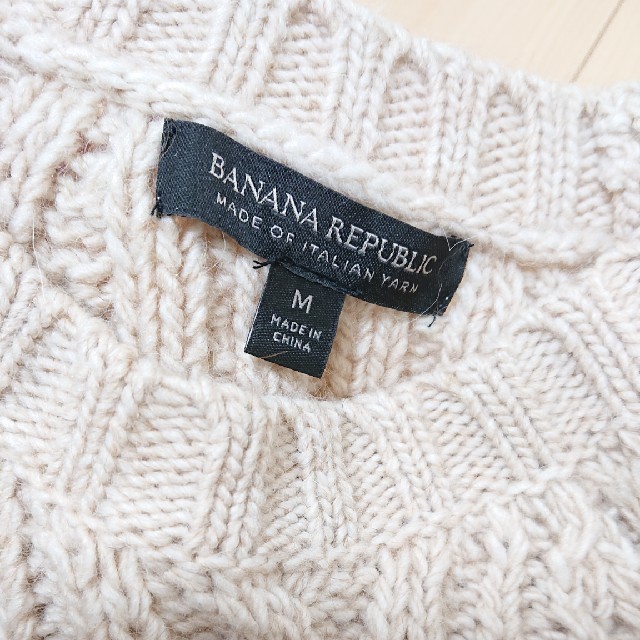 Banana Republic(バナナリパブリック)のBANANAREPUBLIC♡美品ウール混ニット レディースのトップス(ニット/セーター)の商品写真