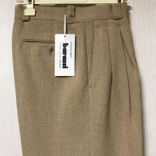 バラシ(Barassi)のbarassi・ワイド系アダルトシニア　スラックスパンツ新品未使用(スラックス)