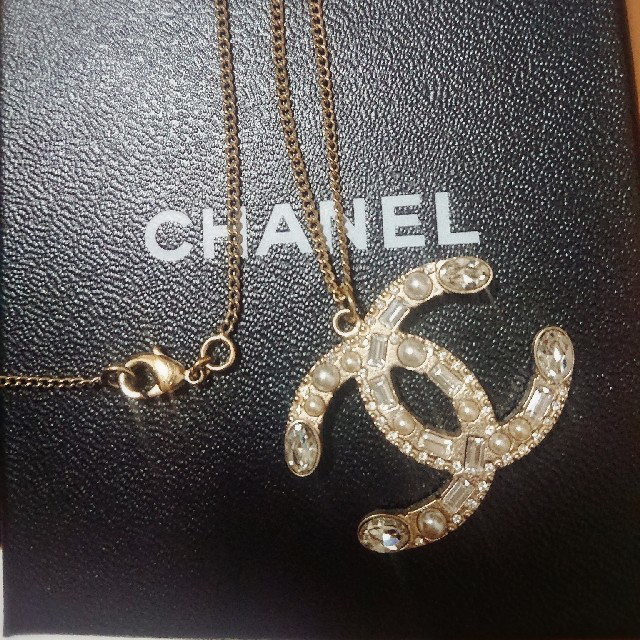 CHANEL★シャネル ココマーク キス リバーシブル チェーンネックレス