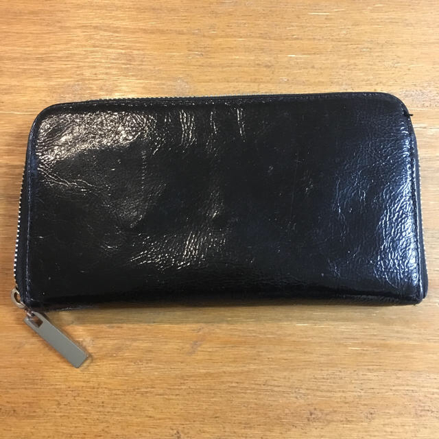 Tory Burch(トリーバーチ)のトリーバーチ 長財布 エナメル 黒 レディースのファッション小物(財布)の商品写真