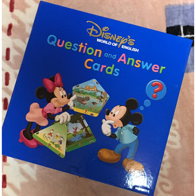 ディズニーの英語システム　Disney World of English Q\u0026Aブルーのみ開封してますが