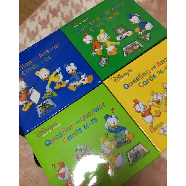 ディズニー英語システム Q&Aカード 新品 未開封 ディズニー英語システム Q&Aカード 新品 未開封