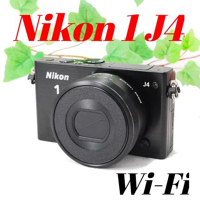 ミラーレス一眼❤️シャッター回数390回❤️スマホ転送❤️Nikon 1 J4