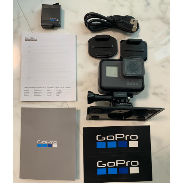 GoPro(ゴープロ)のgopro hero6 スマホ/家電/カメラのカメラ(ビデオカメラ)の商品写真