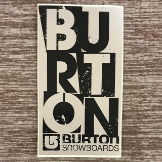 バートン(BURTON)の【ステッカー】バートン BURTON snowboards(アクセサリー)