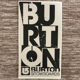 バートン(BURTON)の【ステッカー】バートン BURTON snowboards(アクセサリー)