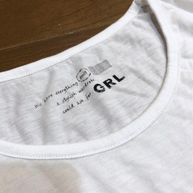 GRL(グレイル)のGRL Tシャツ レディースのトップス(Tシャツ(半袖/袖なし))の商品写真