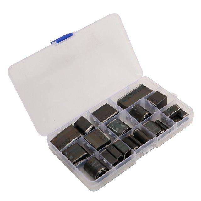 レザークラフト 型抜き ポンチ 工具 39個セット クリアケース付 ハンドメイドのハンドメイド その他(その他)の商品写真