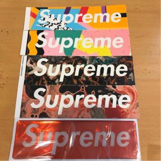 シュプリーム(Supreme)のsupreme ステッカーセット 5枚 名作(その他)