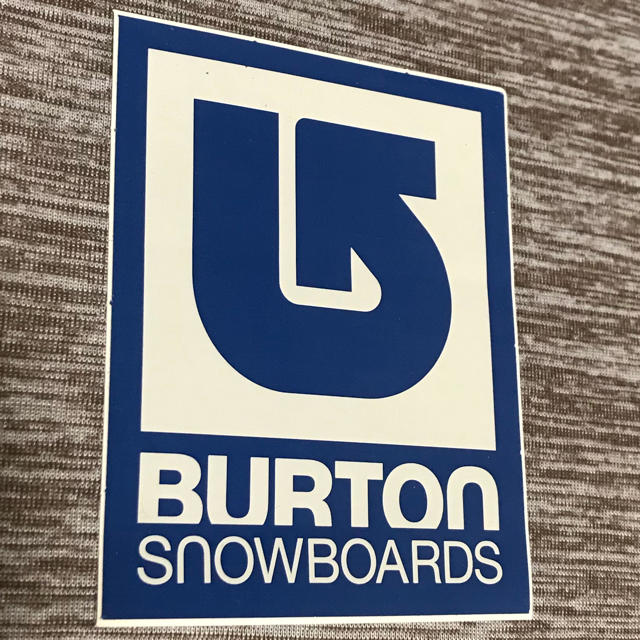 BURTON(バートン)の【ステッカー】バートン BURTON snowboards スポーツ/アウトドアのスノーボード(アクセサリー)の商品写真