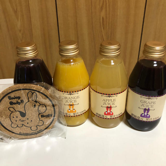 Rody(ロディ)のロディ ジュース ギフト コースター付き 食品/飲料/酒の飲料(ソフトドリンク)の商品写真