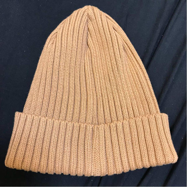 supreme overdyed ribbed beanie ベージュ 1