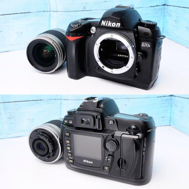 Nikon by Good Camera Shop｜ニコンならラクマ - 最初の一眼レフカメラに最適★Wi-Fiで5台のスマホに転送★Nikon D70Sの通販 好評超特価