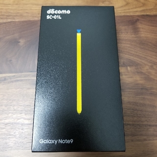 エヌティティドコモ(NTTdocomo)のdocomo Galaxy Note9 SC-01L オーシャンブルー(スマートフォン本体)