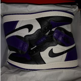 ナイキ(NIKE)のJORDAN 1 OG COURT PURPLE  30.0cm(スニーカー)