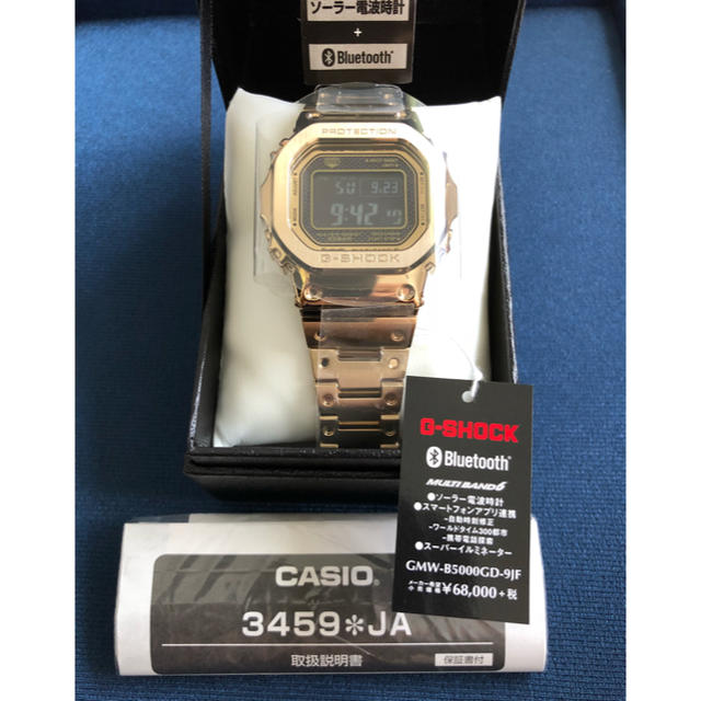 GMW-B5000GD-9JF フルメタル ゴールド G-SHOCK 国内正規品