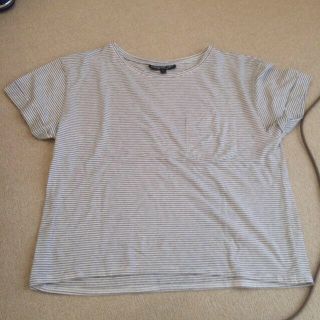 トップショップ(TOPSHOP)のボーダーTシャツ(Tシャツ(半袖/袖なし))