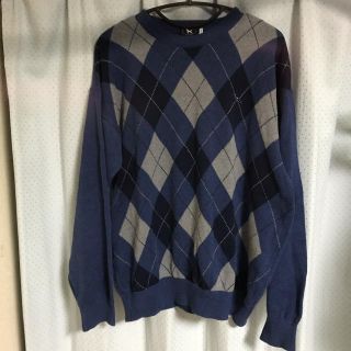 フレッドペリー(FRED PERRY)のニット セーター ken collection 古着 アーガイル(ニット/セーター)