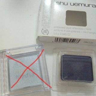 シュウウエムラ(shu uemura)のshu uemura　プレスドアイシャドーIRミディアムブルー685　レフィル　(アイシャドウ)