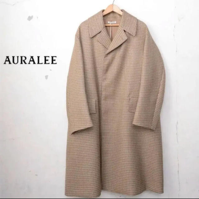 週末限定値下げ AURALEE  オーラリー 17AW ガンクラブチェックコート